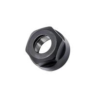 YJQHODY Dado di serraggio a molla ER11-ER32, dado di serraggio a pinza in metallo di buona tenacità for supporto mandrino for fresatura CNC.(M25*1.5)