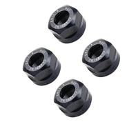 YJQHODY Dado di serraggio del mandrino in metallo anti-allentamento tipo ER11 A, 4 pezzi, M14*0,75 mm, for macchine utensili CNC.