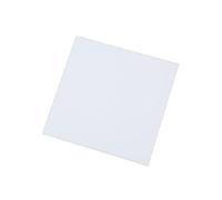 YJQHODY Foglio quadrato in ceramica di ossido di alluminio, piastre di substrato in ceramica bianca for un supporto robusto, 1 pezz0(100X100X1mm)