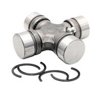 YJQHODY Giunti a croce in acciaio argentato con anello elastico interno, giunto universale, cuscinetto for albero, resistenza agli urti, 1 pezz0