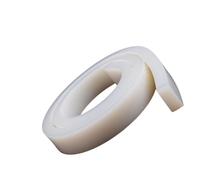 YJQHODY Guarnizione di tenuta in gomma, non facilmente deformabile, guarnizione solida, cordone rettangolare in silicone bianco, 1 pz.(4mmx12mmx5m)