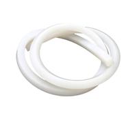 YJQHODY Guarnizione in gomma solida O-ring in silicone anticollisione, guarnizione rettangolare bianca da 1 metro(4x4mm)