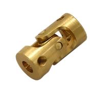 YJQHODY Mini giunto universale in ottone, vite M2 Giunti cardanici Resistenza ai raggi UV for giunto modello nave 1 pezz0