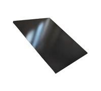 YJQHODY Pannello in twill lucido da 1 pezz0, fogli in fibra di carbonio ad alta durezza for modelli RC, 200x400 mm(1.0mm)