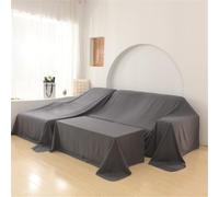 YJSZY 2 Panno Antipolvere Per Mobili,Teli Per Imbiancare,Copripolvere,Copridivano,Telo Copertura Per Mobili,Antipolvere,Grande Copertura Per Mobili,Divano,Letto,Dust Cover (Grigio Scuro,1.2x2m)