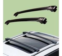 YJTYC Barre Portatutto per VW T-Cross 2018-2025, Auto Alluminio Portapacchi Barre Portatutto Sponda Laterale Totale Barra Trasversale Accessori