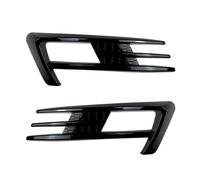 YJTYC Coltello da Vento Auto per Volkswagen Golf MK 7 2013-2016, Spoiler Frontale per Paraurti Anteriore Lama Aerodinamica Anticollisione Accessorio,Bright Black