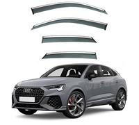YJTYC Deflettori d'Aria per Audi Q3 Sportback MK2-F3 2020-2025, Deflettori Finestrini Auto Wind Deflectors Antivento Antipioggia Durata e Robustezza Accessori