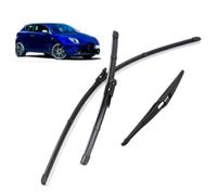 YJTYC Kit Tergicristallo Anteriore e Posteriore per Alfa Romeo Mito 2008-2018, Spazzole Tergicristallo Premium Prezzo Conveniente Facile Installazione