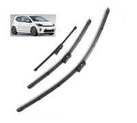 YJTYC Kit Tergicristallo Anteriore e Posteriore per Volkswagen UP 24"+16"+10" 2011-2017, Spazzole Tergicristallo Premium Prezzo Conveniente Facile Installazione