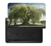 YJWANDL Custodia per passaporto, custodia per passaporto, con tasche, stile e stile, taglia unica, minimalista