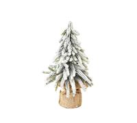 YJXKTAU Albero di Natale Artificiale da 6 Pezzi con Una Scena Neve Peluche, Adatto for Decorazioni Natalizie, Capodanno e for Festival(4pcs,T051A-20CM)