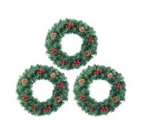 YJXKTAU Catena Luminosa Natalizia Winter Wonderland con Figure di alci a Forma di Fiocco di Neve e Ventose for un'accogliente Esposizione in vetrina for Interni(Dark Green-3PCS)