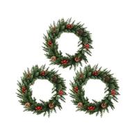 YJXKTAU Catena Luminosa Natalizia Winter Wonderland con Figure di alci a Forma di Fiocco di Neve e Ventose for un'accogliente Esposizione in vetrina for Interni(Green-3PCS)