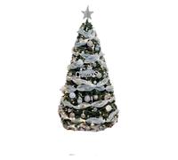 YJXKTAU Encrypted Christmas Tree with Lights Ribbons And Decoration Package for Xmas New Year Party Home Shop Mall Decorative(120cm)