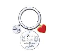 YJYJZX Regalo di San Valentino Regali di Coppia Portachiavi Coppia San Valentino Regali san valentino regalo lei lui idee regalo per anniversario portachiavi coppia portachiavi coppia (4)