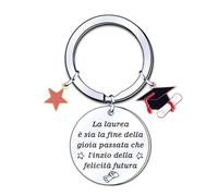 YJYJZX Regalo Laurea Donna Portachiavi Regali Laurea Amici Amicazia Regalo Laurea Uomo Donna, Bomboniere Laurea Medicina Economia, Portachiavi Ragazzo Idee Regalo Laurea 2025 Uomo Donna (6)