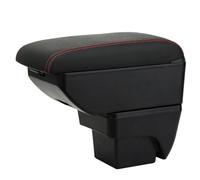 YJYWZH Compatible with Seat Ibiza 6F Braccioli 2017-2024 Braccioli Bracciolo Doppio Strato Auto Console Centrale Scatola Portaoggetti Supporto del Braccio Interni Parti e Accessori