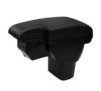 YJYWZH Doppio Strato Console Bracciolo Scatola per Nissan Juke Bracciolo Auto Poggiabraccio Centrale con Ricarica USB