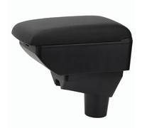 YJYWZH per Toyota Aygo X 2021-2024 Braccioli Bracciolo Doppio Strato Centrale Console vano Nero Pelle