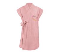 YJZQ Vestito da bagno, accappatoio sauna, sacchetto spa, asciugamano piscina, 95 x 150 cm, Rosa