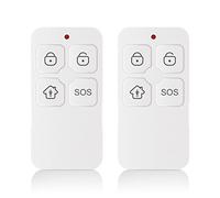 YK-11 - Telecomando per chiavi WOLF GUARD, 2 pezzi (bianco, 2 x 1 confezione)