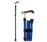 YKCITSQTR 1 Paio di stampelle all'avambraccio, stampelle per Altezza di Viaggio Regolabile 84-94 cm, stampelle per Camminare Senza Slip Leggeri, con Manici di Gomma, Pieghevole Facile da conservare
