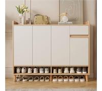 YKCITSQTR Armadi per armadi per scarpe Abbandiera Slim Armadio Armadio Dalpiterio Slimline Slimline ， Slim -Shoe Storage Abbassini con gambe in legno massello L'ingresso indipendente e la scarpa del