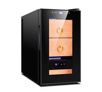YKCITSQTR Armadietto per sigari in Acciaio Inossidabile moisturizzazione idratante Mobile in Legno in Legno Spagnolo 100 cagare Armadio Sigaro sigare può Mostrare Un Regalo di umidità