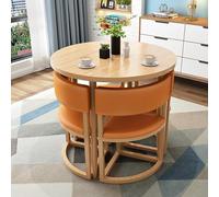 YKCITSQTR Set da pranzo rotondo e set di set - Combinazione di negoziazione di accoglienza per uffici per il balcone per la casa dell'area per il tempo libero. Perfetto per salotto e soggiorno.