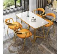 YKCITSQTR Set di club e set di set di set di set di club di accoglienza per ufficio, set di tavoli di negoziazione della sala conferenze, tavolino per conferenze, tavolo da pranzo sedile morbido, per