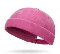 YKDLLF Cotone Cappellino da Portuale Uomo Retro Docker-cap Berretto Docker da Motociclista Cappello Senza Retro Cotone Docker Hat Cappello Senza Visiera Berretto da Portuale Uomo Donna