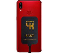 YKing 2000 mAh Tipo A Qi Adattatore Ricarica Wireless per Samsung Galaxy A02 A01 A10 A10s J7 J8 J3 J6 - LG V10 K10 K20 K40 - LG Stylo 2-3 Plus - Qi Ricevitore Tipo A - Mini USB Wireless Ricevitore