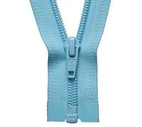 YKK - Cerniera a spirale, n. 905, colore: Turchese, lunghezza 56 cm