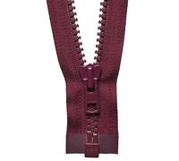 YKK Cerniera aperta n. 527 vino scuro, lunghezza 61 cm