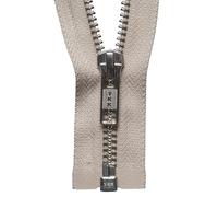 YKK Cerniera No. 572 con estremità aperta Beige 66 cm