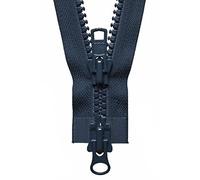 YKK Cerniera a Scorrimento bidirezionale, Blu, 76 cm Length