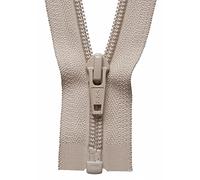 YKK Cerniera lampo a spirale, nylon, n. 572, beige, lunghezza 51 cm