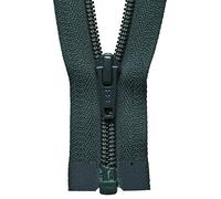 YKK Chiusura lampo a spirale, n. 890, verde foresta, lunghezza 46 cm