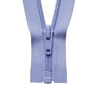 YKK Chiusura lampo a spirale, nylon, n. 268 Iris, lunghezza 61 cm