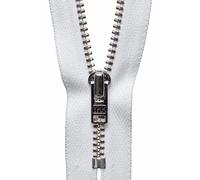 YKK - Chiusura lampo per auto, n. 501, lunghezza 18 cm, colore: Bianco
