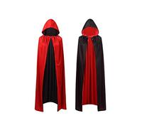 YKKJ Mantello da Vampiro di Halloween，Mantello con Cappuccio，per Bambini Ragazze Ragazzi Cosplay Festival Party（90cm）.
