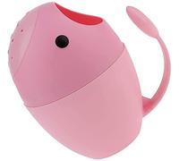 YKKJ Tazza per Lavare i Capelli Tazza Doccetta Waterfall Bad Rinser Bath Shower Cup Shampoo Rinser Brocca per Bambini e Anziani,Rosa