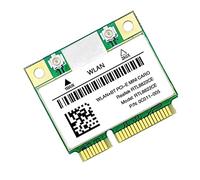 Yklhsocneg 1 Pezzi RTL8822CE Scheda WiFi 1200Mbps 2.4G+5Ghz 802.11AC Scheda di Rete Mini PCIe Bluetooth 5.0 Supporto Laptop/PC/11