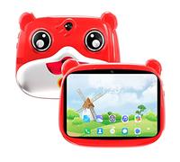 Yklhsocneg 7.1 Tablet PC Bambini 12GB + 512GB 1400X 3200 Android Smart Tablet PC Support Fingerprint Face Unlock Rosso EU Plug