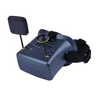 Yklhsocneg Occhiali FPV 008D 5,8 GHz ricevitore 40 canali con DVR 3,7 V/2000 MAH 4,3 HD LCD 16: 9 per Racing Drone BWhoop Drone