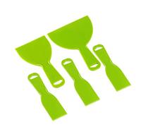 Yklhsocneg Set di 5 coltelli in plastica flessibili per pittura, per spackling, rattoppatura, carta da parati, cottura, parete