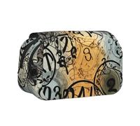 YKLJG Astuccio portapenne con stampa artistica con foglie di banana tropicale, con 2 scomparti con cerniera, grande capacità, per scuola, viaggi e ufficio, Ispirazione soprannaturale, Taglia unica