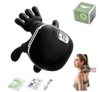 YKLWORLD Massaggiatore wireless riscaldato per collo e spalle, massaggiatore Shiatsu 4D per la schiena con calore, massaggiatore bionico indossabile a mani libere, per alleviare il dolore cervicale