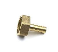 YKMYXZ, 1 connettore pagoda da 8 mm, raccordo portagomma, filettatura coda tubo da 1/8, 1/4, 3/8, 1/2 pollice, raccordi for tubi dell'acqua in ottone(Pcf,3/8")